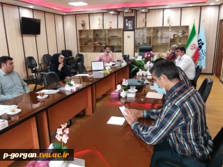جلسه مدیران گروه های آموزشی با حضور سرپرست آموزشکده فنی وحرفه ای شهید چمران گرگان برگزار گردید.