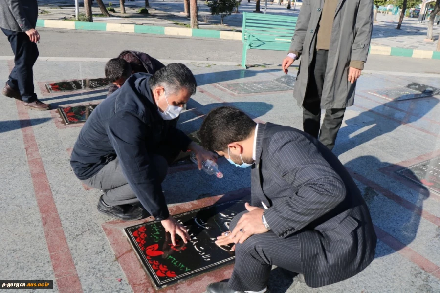 غبارروبی و تجدید میثاق با شهدا ... 2