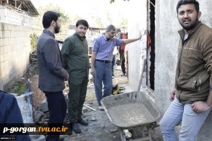 کاروان خدمت جهادی "فاتح" در روستای "قورچای" آزادشهر 2