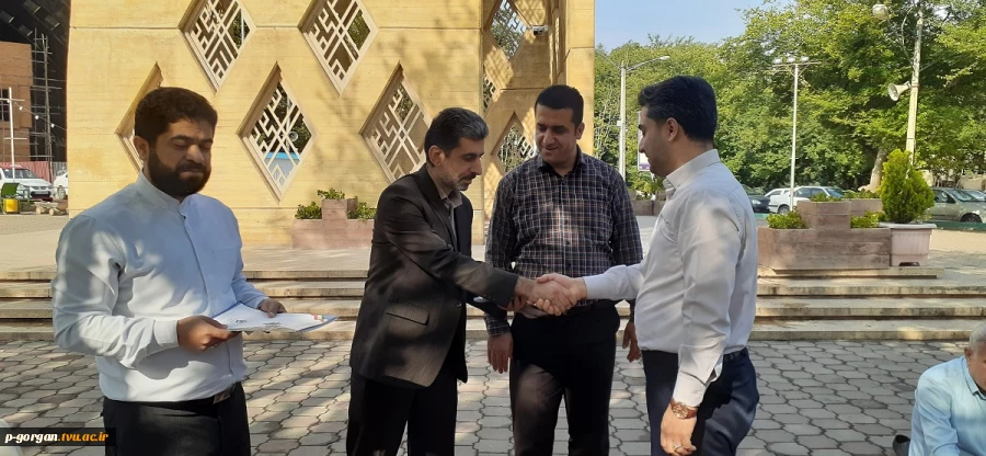 برگزاری مراسم پرفیض زیارت عاشورا به مناسبت دهه امامت و ولایت در جوار شهدا خوشنام تپه نورالشهدا گرگان 4