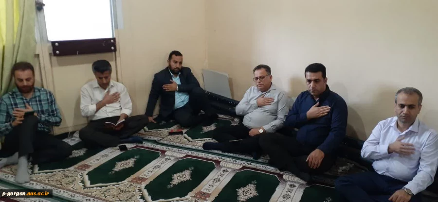 برگزاری مراسم زیارت عاشورا و عزاداری اخر ماه صفر 
 5
