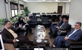 نشست راهبردی میان محمد حسنی، رئیس دانشگاه ملی مهارت استان گلستان و مهندس علیرضا نورانی، رئیس سازمان مدیریت و برنامه‌ریزی استان
