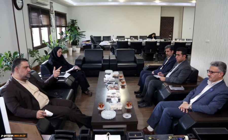 نشست راهبردی میان محمد حسنی، رئیس دانشگاه ملی مهارت استان گلستان و مهندس علیرضا نورانی، رئیس سازمان مدیریت و برنامه‌ریزی استان 2