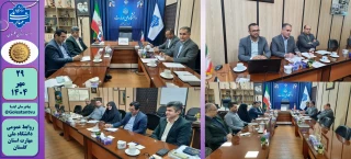 جلسه شورای پژوهشی دانشگاه ملی مهارت استان گلستان