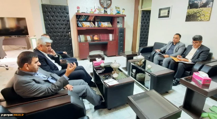 دیدار سرپرست دانشگاه ملی مهارت استان گلستان با فرماندار و نماینده مجلس شورای اسلامی شرق استان گلستان 2