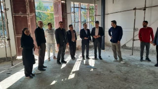 بازدید نماینده نظارت بر طرح های عمرانی نفت کشور از پروژه در دست ساخت سایت شهرک شهریار دانشگاه ملی مهارت استان گلستان