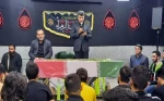 آئین وداع و تشییع پیکر پاک و مطهر شهید خوشنام دفاع مقدس در خوابگاه دانشجویی شهید محسن فخری زاده(دانشکده پسران گرگان_شهیدچمران) 2