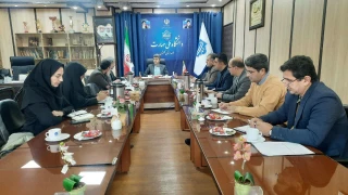 جلسه هیات رئیسه  دانشگاه ملی مهارت استان گلستان