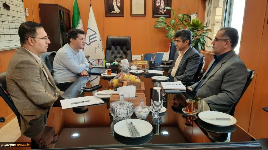 نشست رئیس دانشگاه ملی مهارت استان گلستان با رئیس سازمان نظام مهندسی استان   2