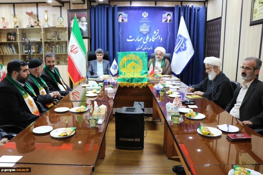 پیچیدن عطر رضوی، همزمان با دهه کرامت در دانشگاه ملی مهارت استان گلستان 2