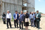 بازدید مسئولین دانشگاه ملی مهارت کشور از پروژه های عمرانی در دست ساخت دانشگاه ملی مهارت واحد استانی گلستان 3