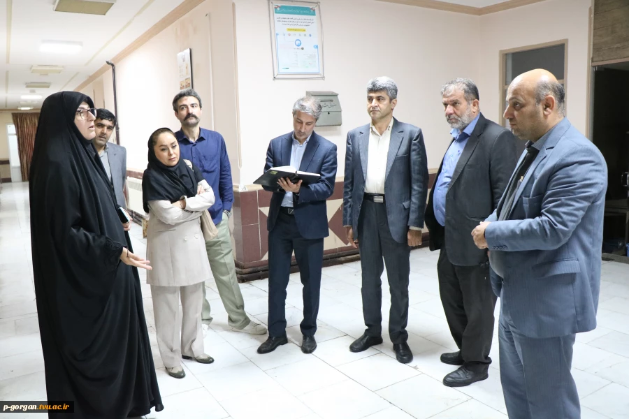 بازدید مسئولین دانشگاه ملی مهارت کشور از پروژه های عمرانی در دست ساخت دانشگاه ملی مهارت واحد استانی گلستان 9