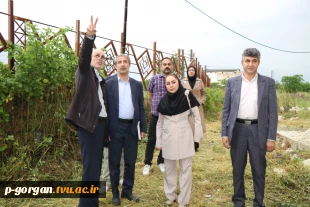 بازدید مسئولین دانشگاه ملی مهارت کشور از پروژه های عمرانی در دست ساخت دانشگاه ملی مهارت واحد استانی گلستان 10