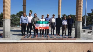 غبارروبی و عطرافشانی مزار شهدای گمنام،  دانشگاه ملی مهارت واحد استانی گلستان به مناسبت هفته دفاع مقدس